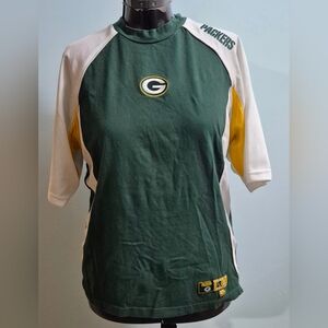 Green Bay Packers Green and Yellow T-Shirt